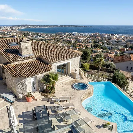 Bastide : Sea View / Hot Tub / Sauna Villa Vallauris