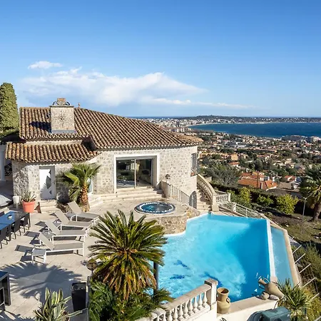 Villa Bastide : Sea View / Hot Tub / Sauna Vallauris